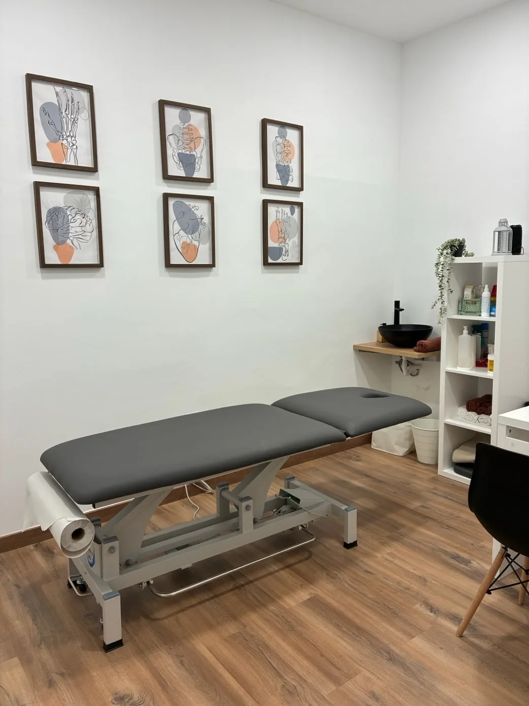 Sala de tractament individual de Physeo Clinic a Terrassa
